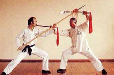 Maestro Chang Dsu Yao e Maestro Santini: la doppia sciabola contro la lancia